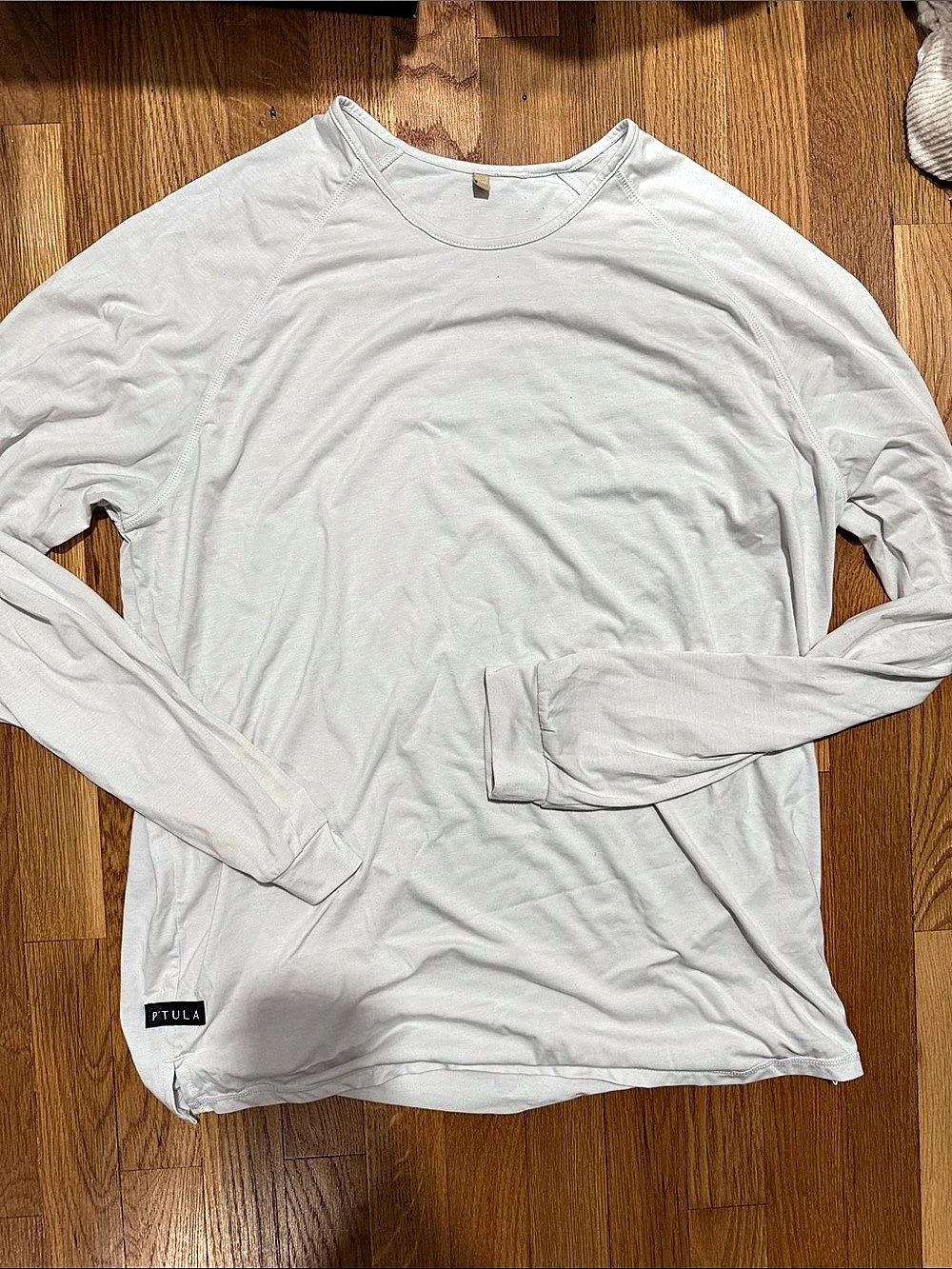 Ptula Long Sleeve Shirt White - Like New